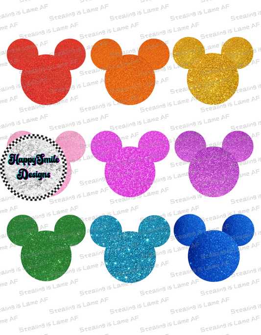 Rainbow Mouse Coquette PNG