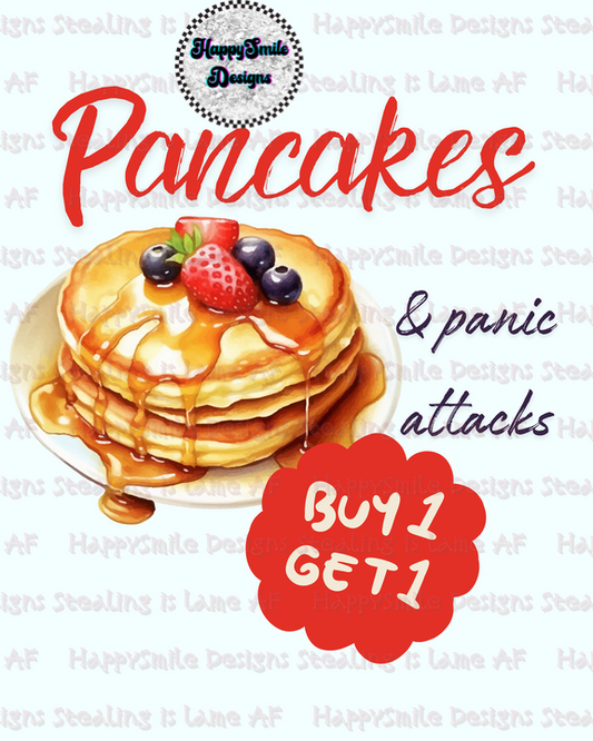 Pancakes & Panic Attacks PNG
