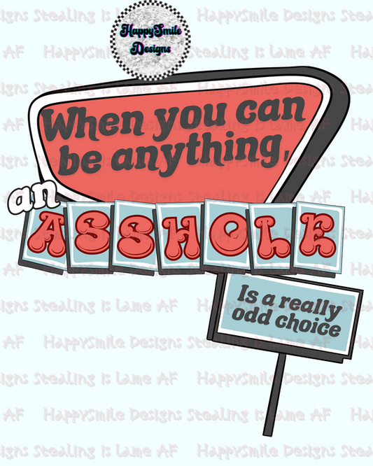 When you can be anything PNG