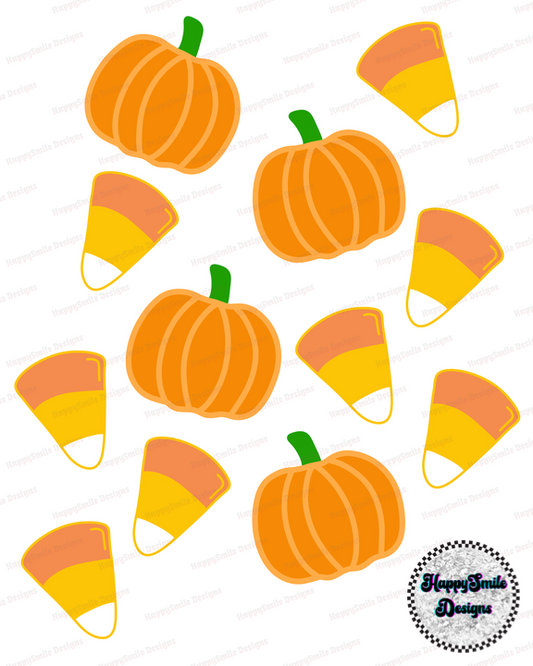 Candy Pumpkins PNG