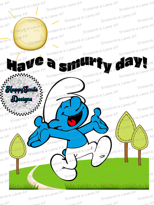 Smurfy Day!