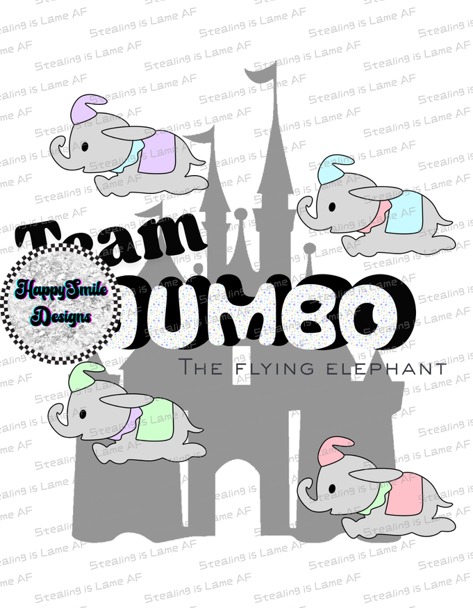 Team Flying Elephant PNG