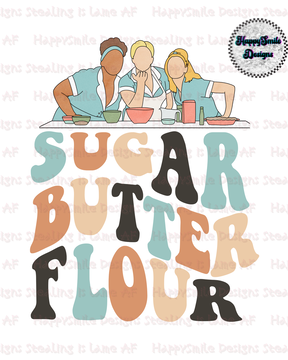 Sugar Butter Flour PNG