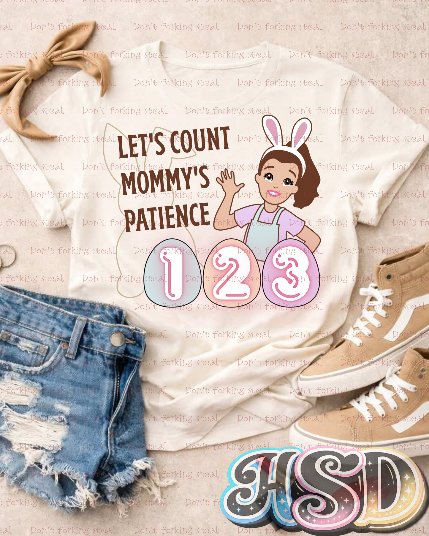 Let's Count Mommy's Patience PNG