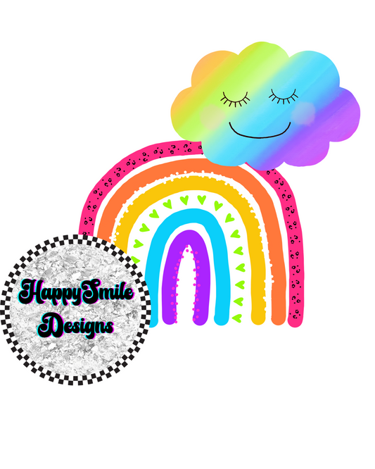 Neon Rainbow PNG