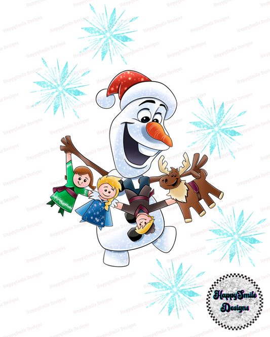 Snowman & Friends PNG
