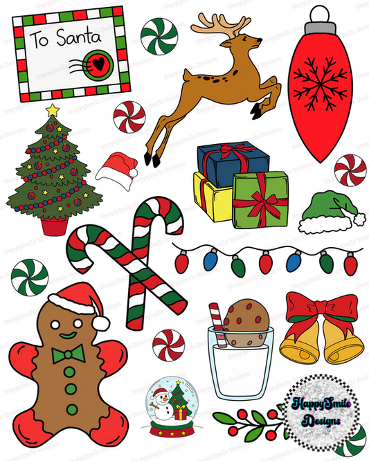 Christmas Collage PNG