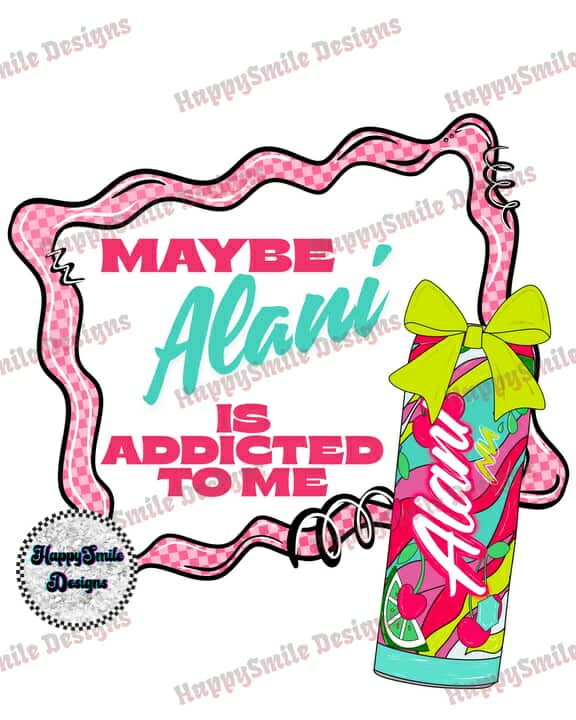 Addicted to Me PNG (Variants)