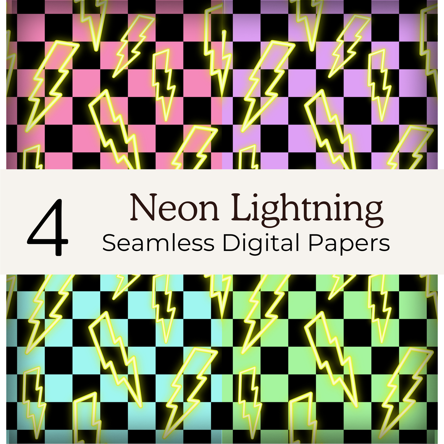 Neon Checks (Variants)