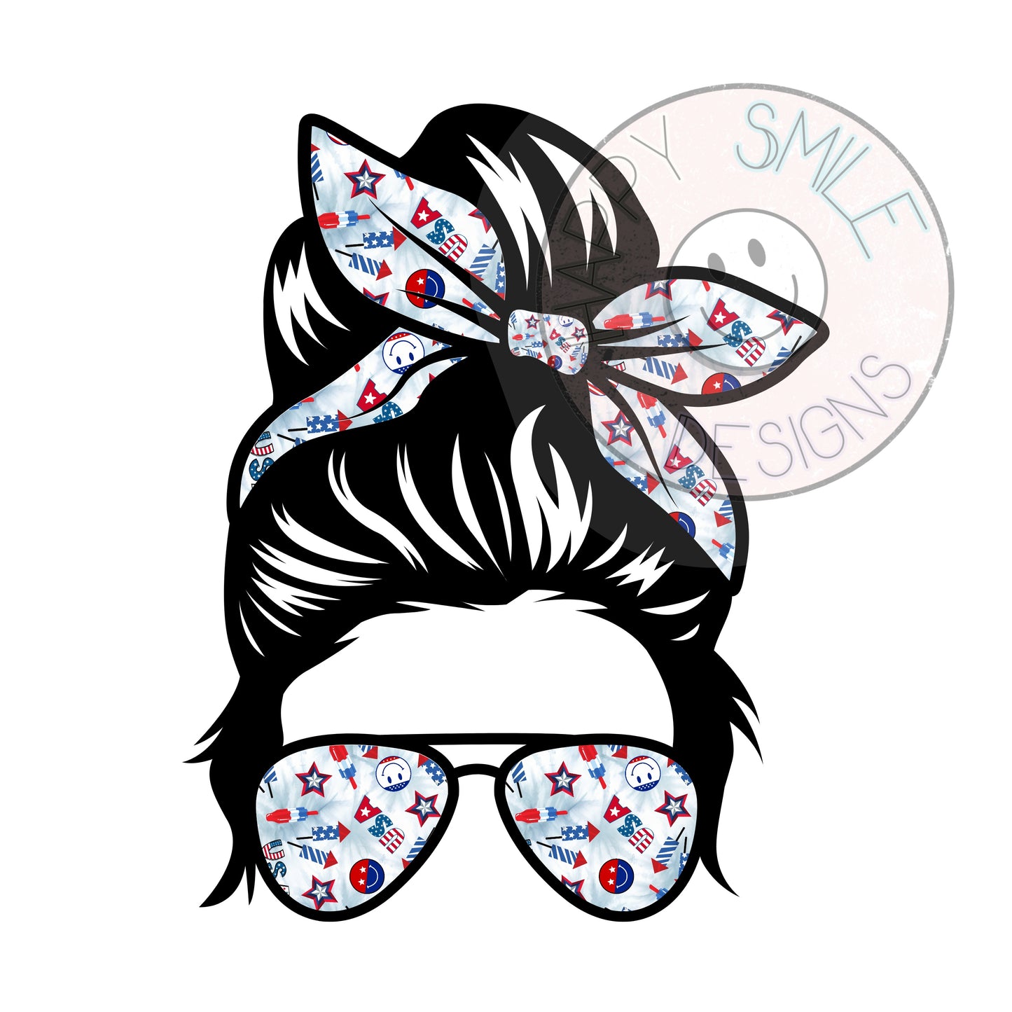 RWB mama bun