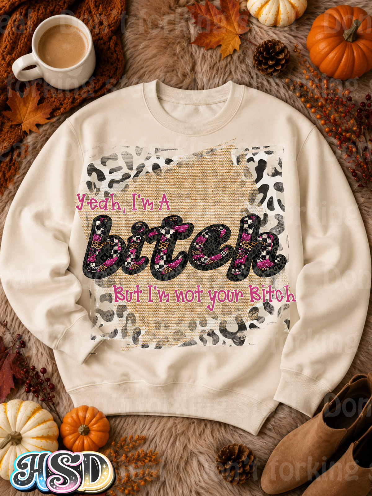 Not Your Bitch PNG