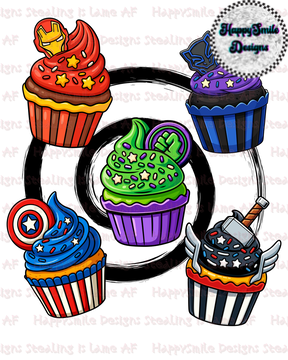 Cupcakes Assemble PNG