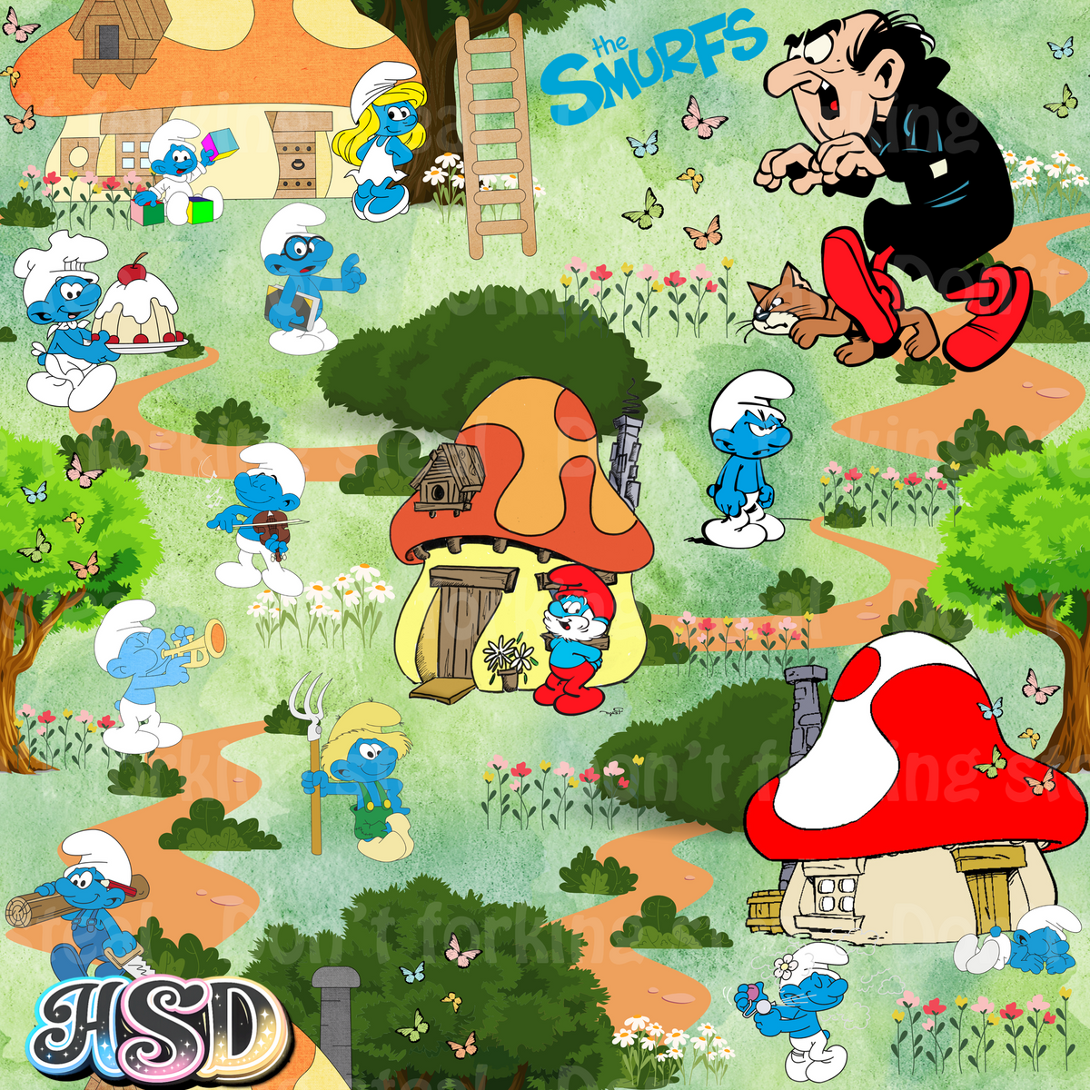 All Smurfed Out