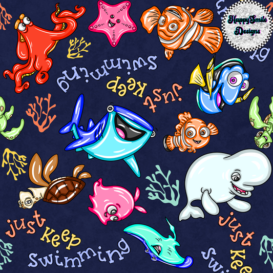 Just Keep Swimming - SEMI EXCLUSIVE