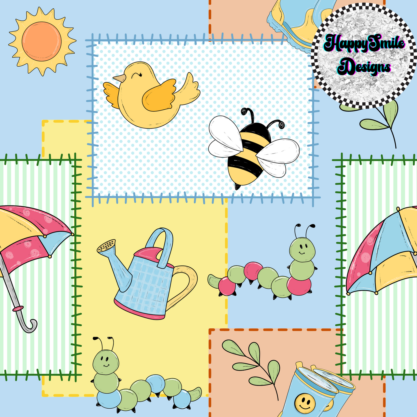 Matching Spring Patchwork