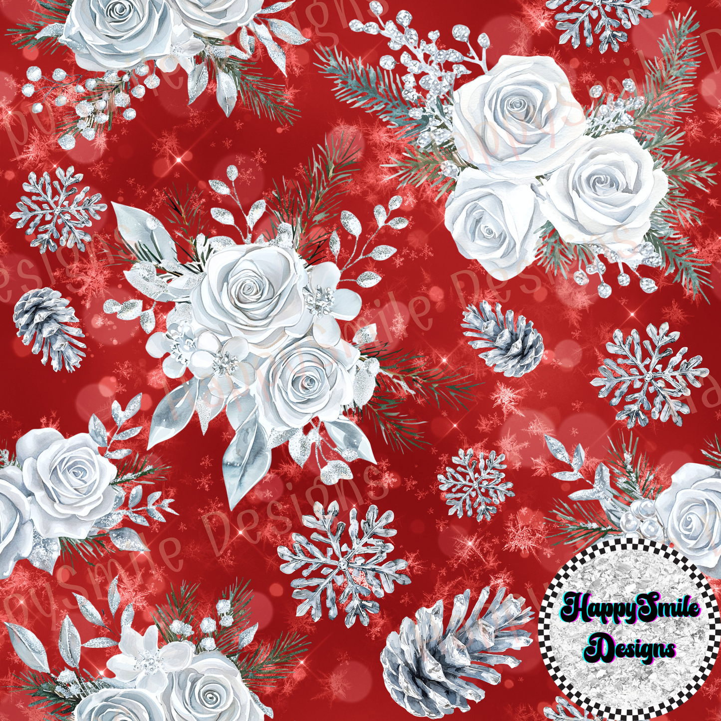 Frostflower and Snowflakes (Variants)