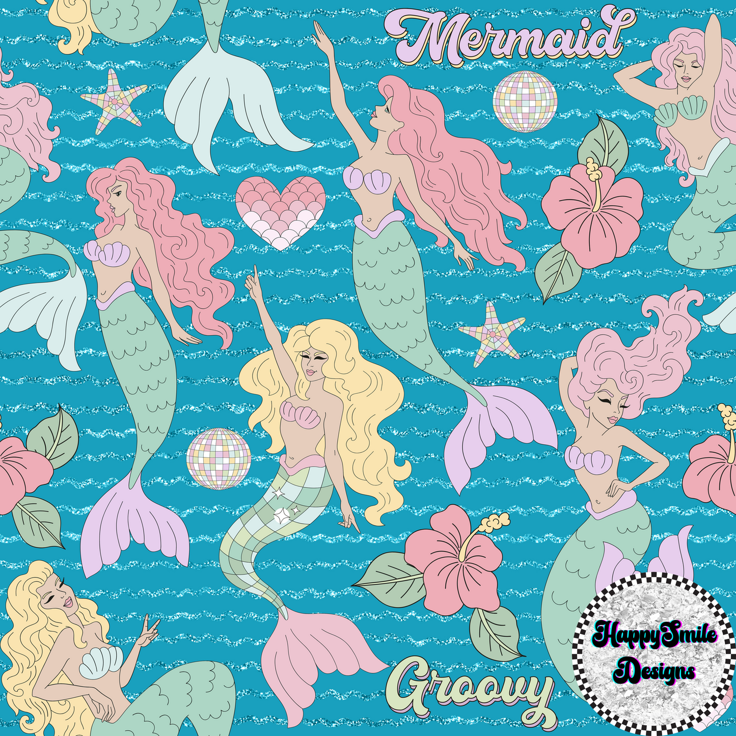 Groovy Mermaid (Variants)