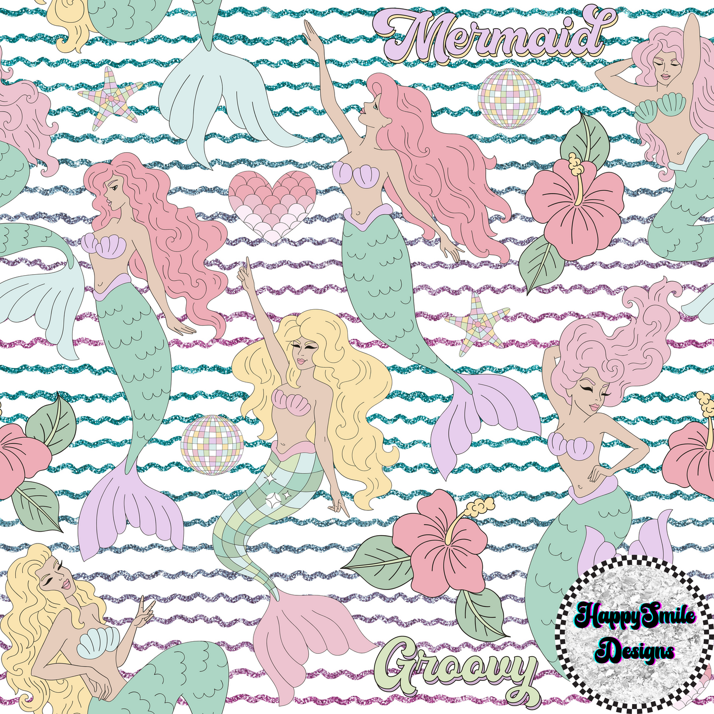 Groovy Mermaid (Variants)
