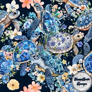 Floral Turtles