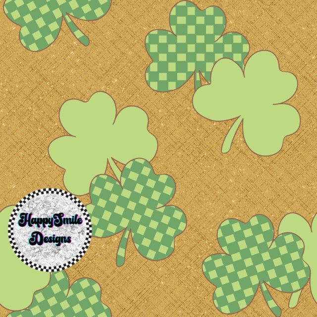 Plaid Clovers