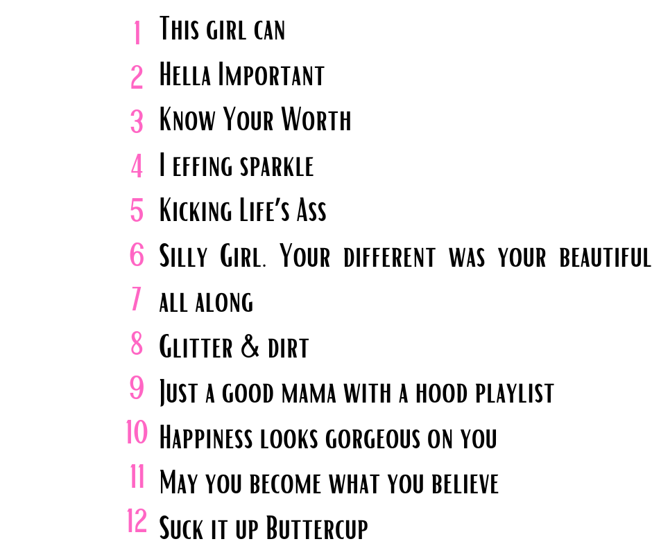 Mix & Match - Positivity