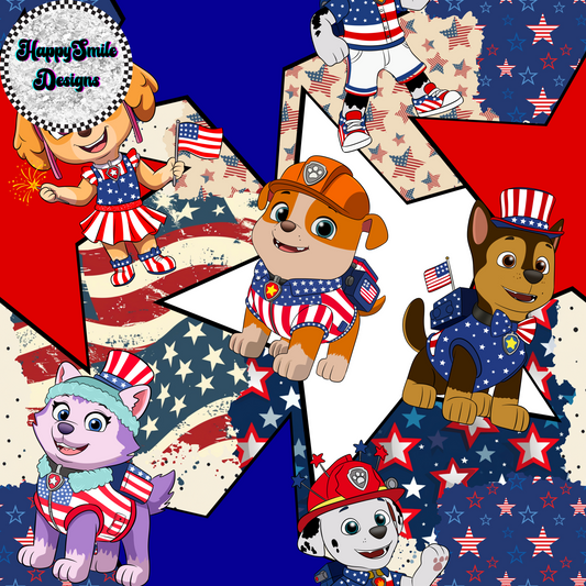 Patriotic Pups - SEMI EXCLUSIVE