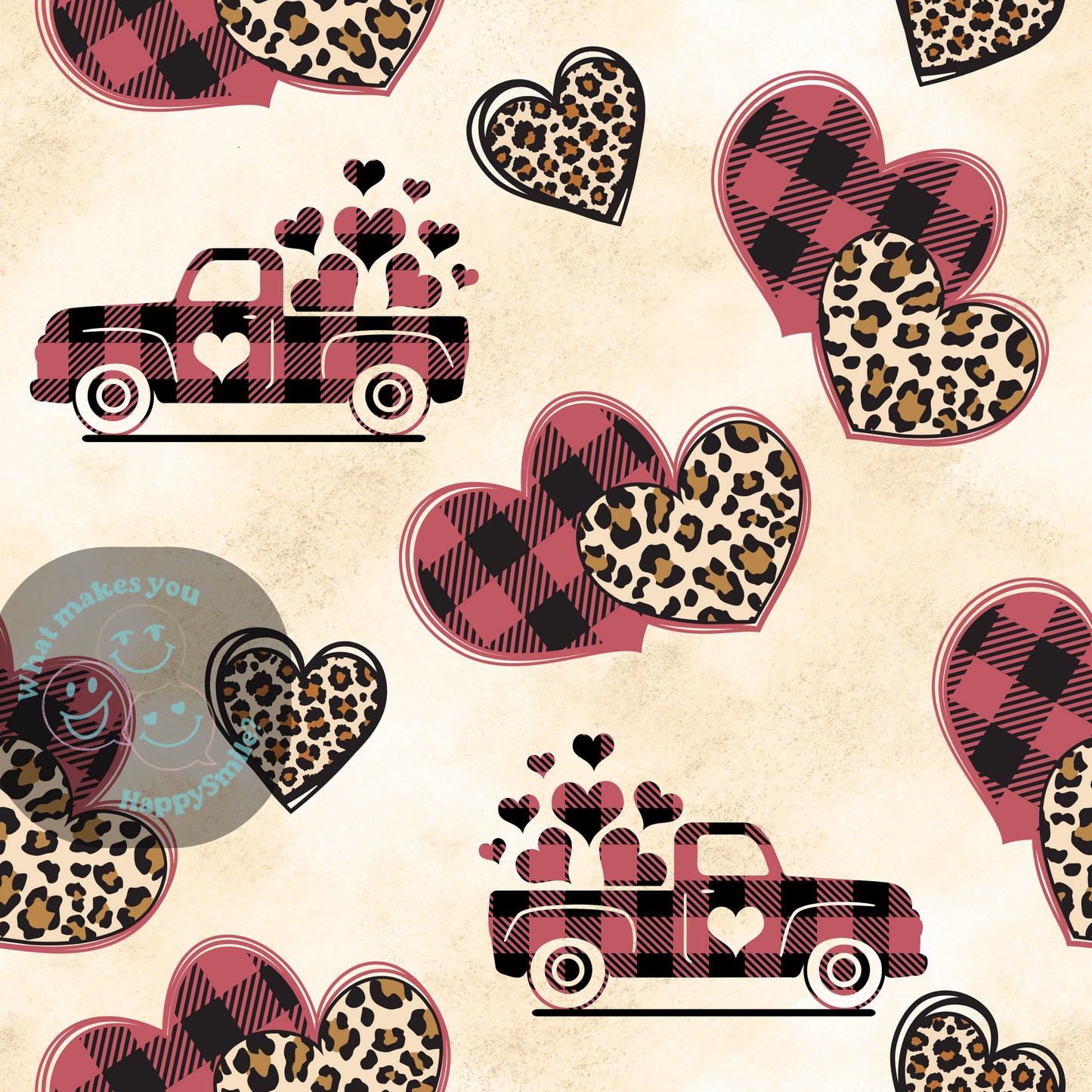 Truck full of hearts