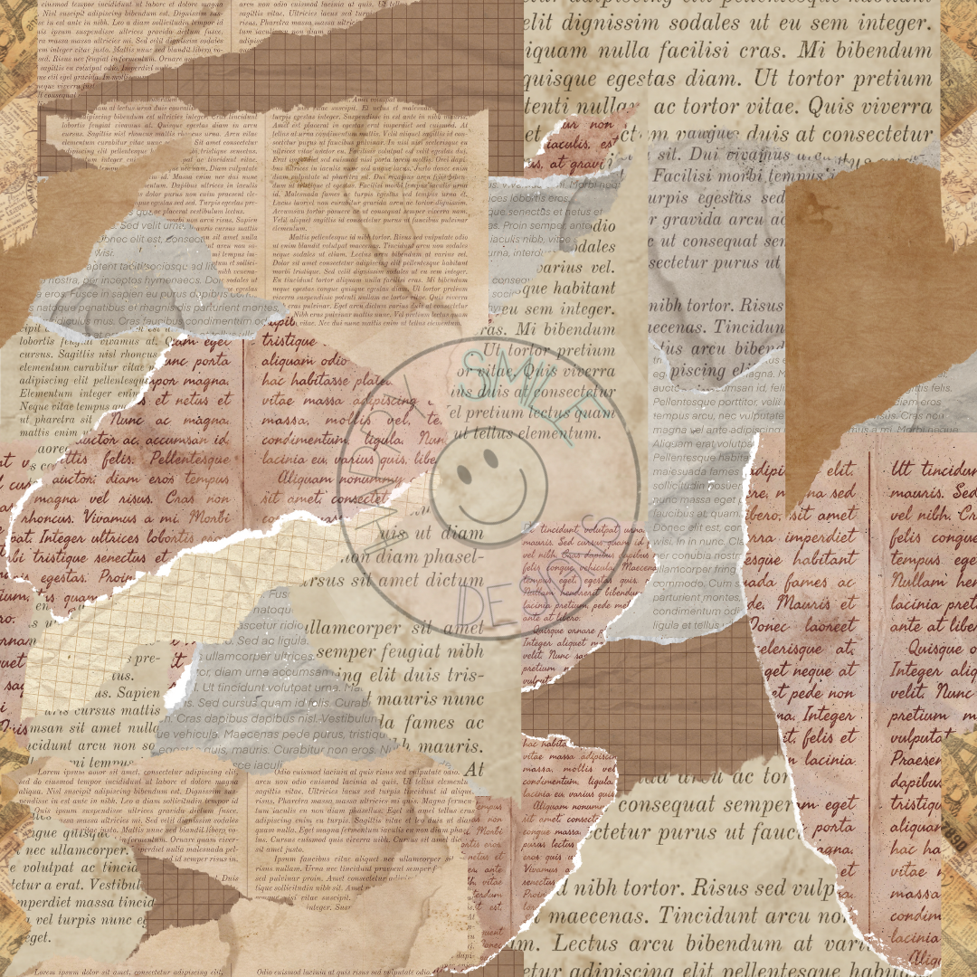 Vintage Paper Floral