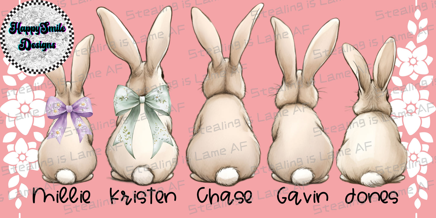 Customizable Bunny Digital Families