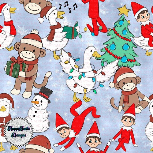 Christmas Silly Friends