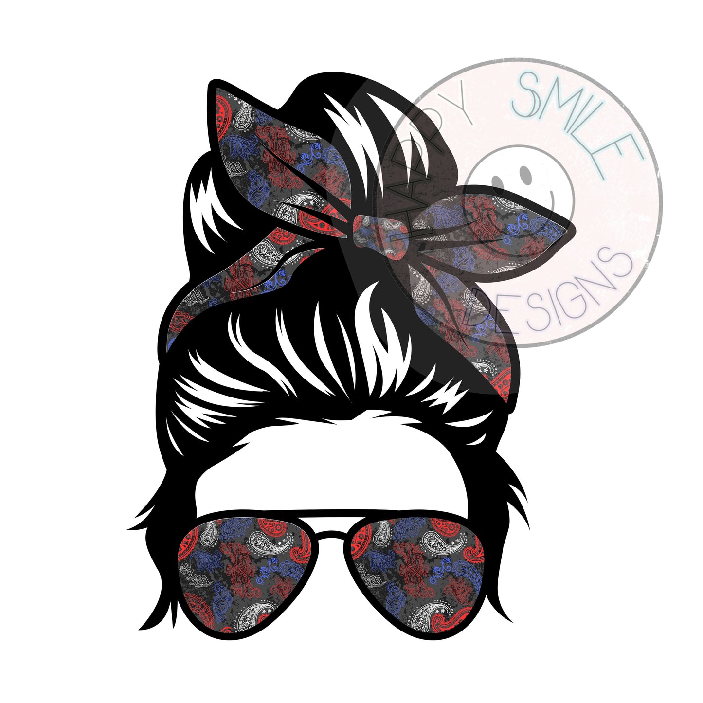 RWB mama bun