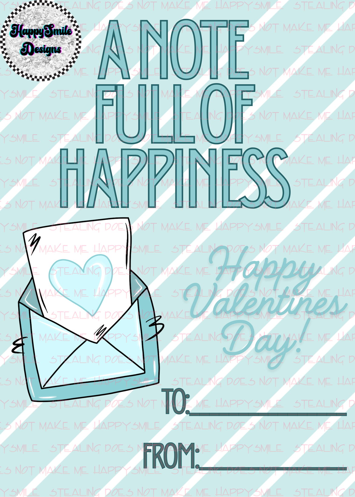 Letter Valentine's Cards