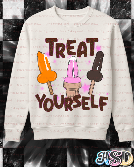 Treat Yourself PNG