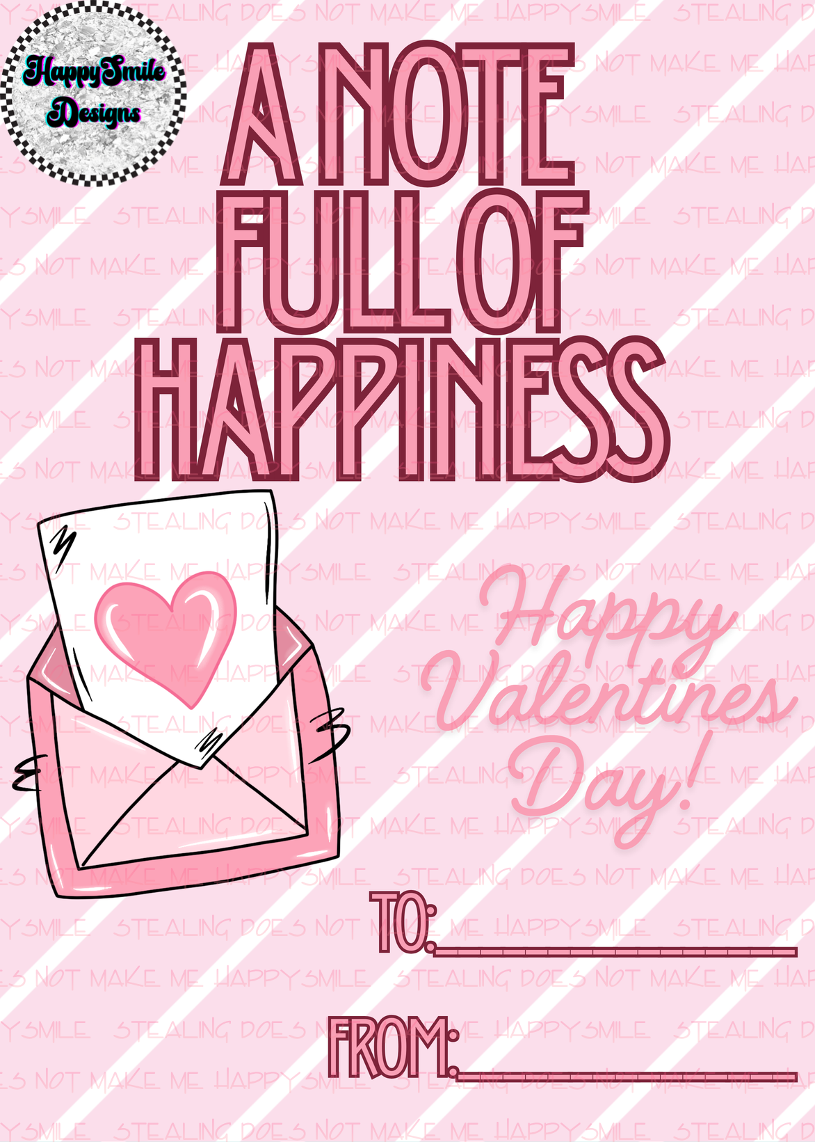Letter Valentine's Cards
