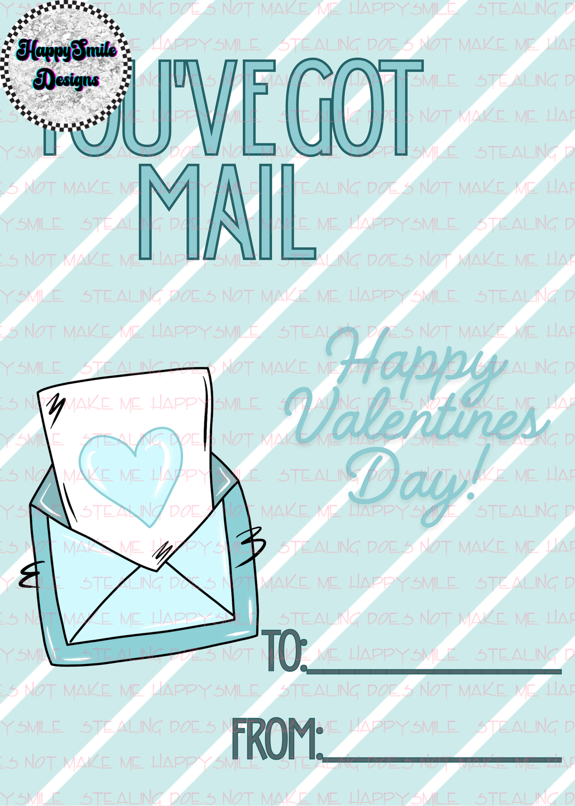 Letter Valentine's Cards