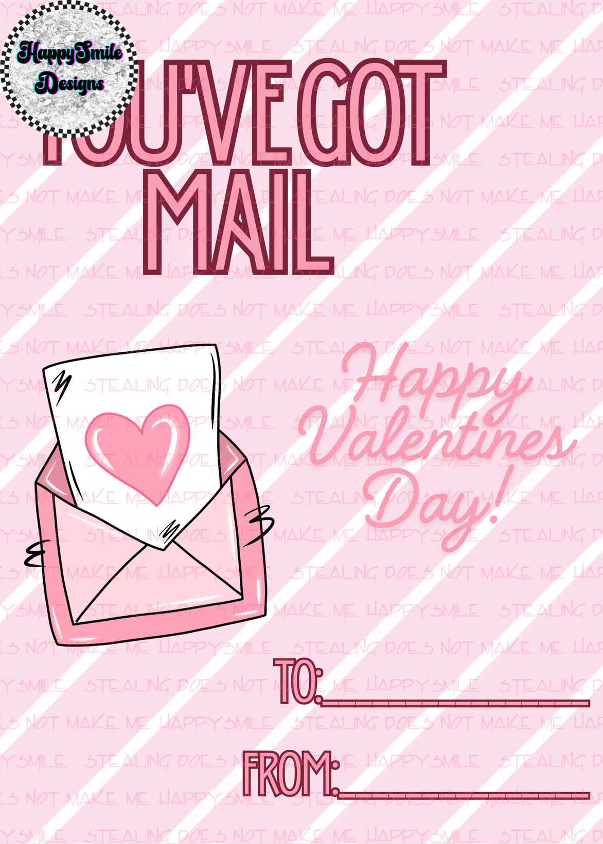 Letter Valentine's Cards