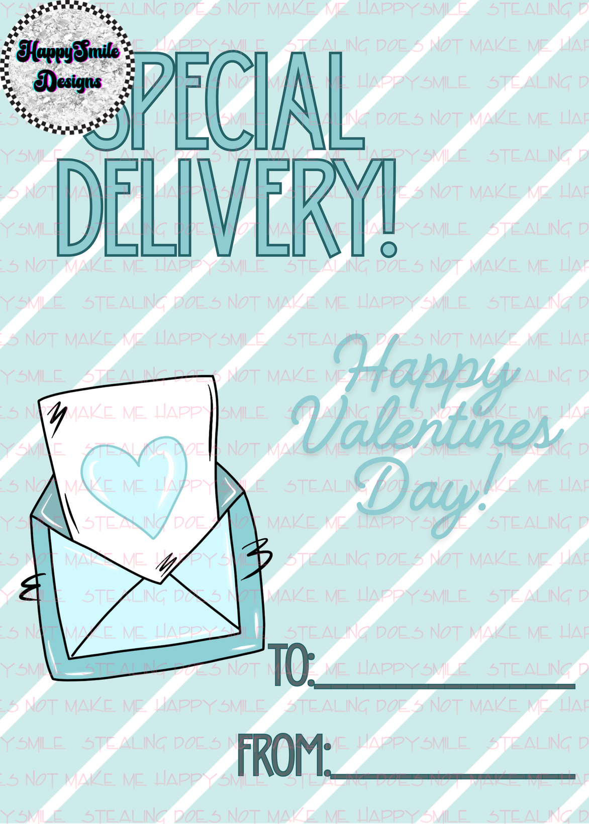 Letter Valentine's Cards