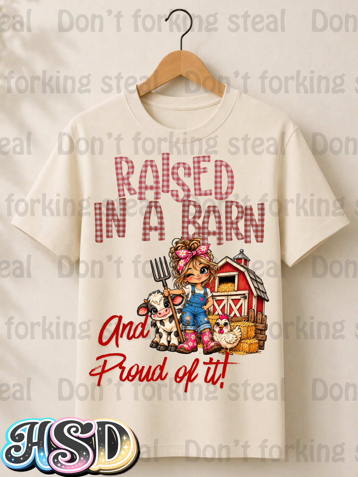 Raised in a Barn PNG