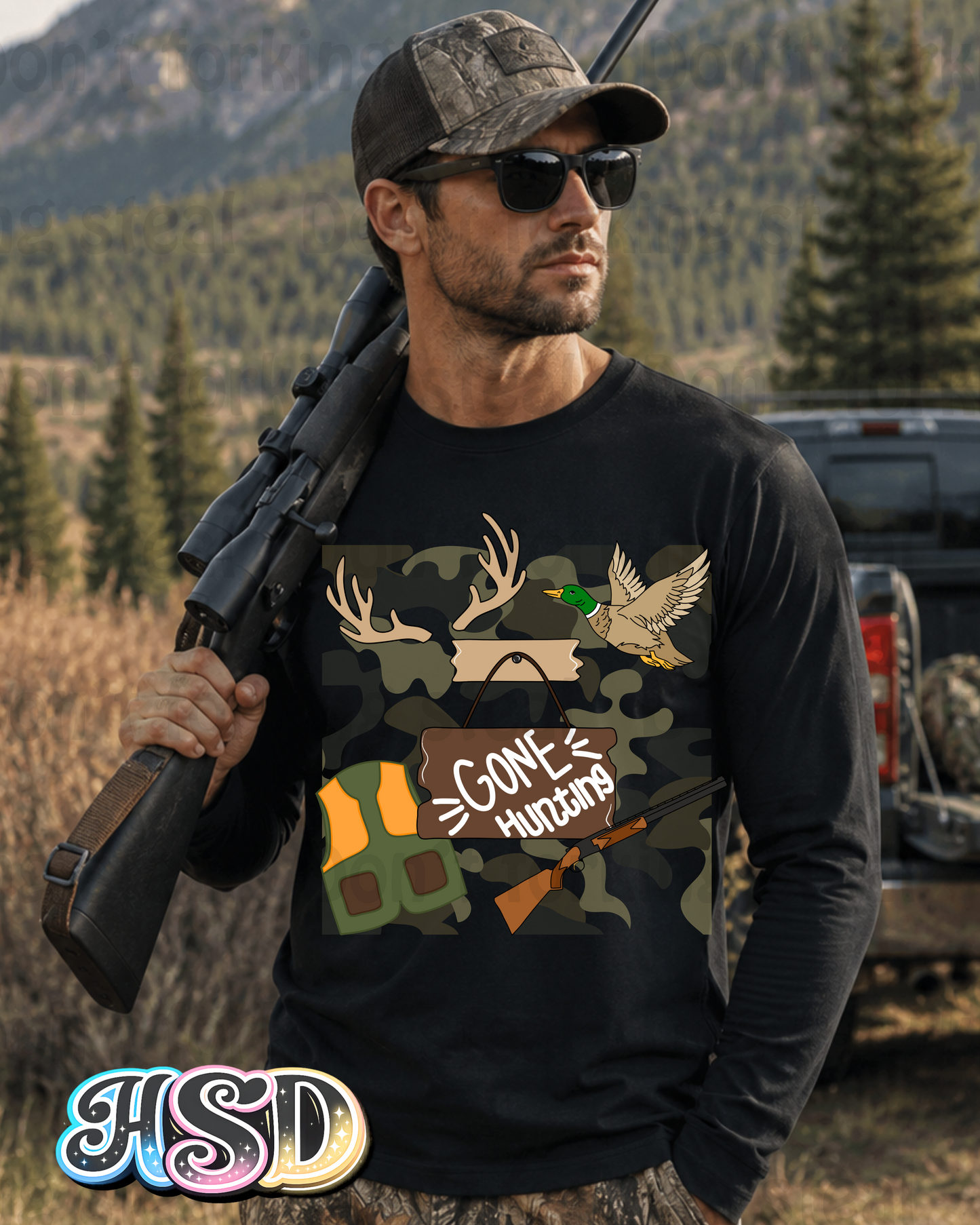 Gone Hunting PNG