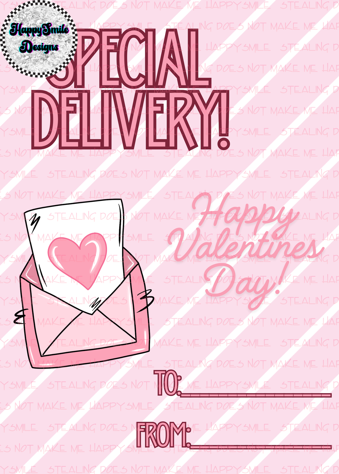 Letter Valentine's Cards