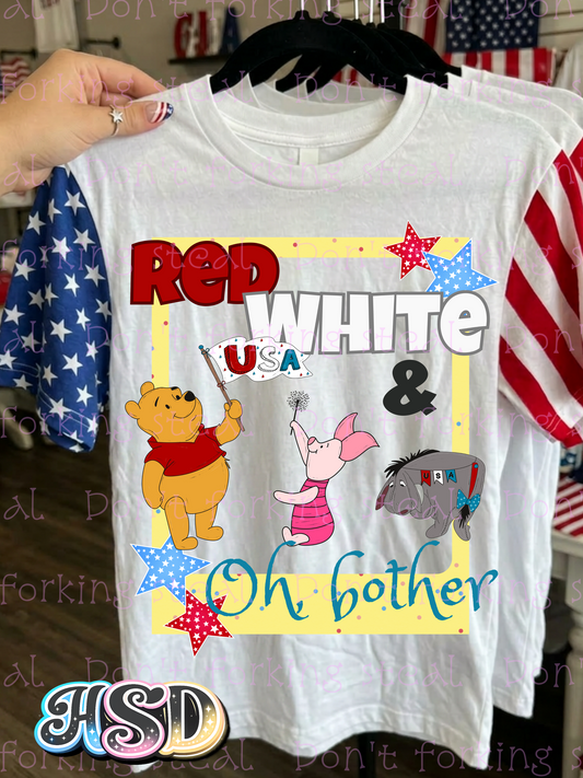 Red White & Oh Bother PNG
