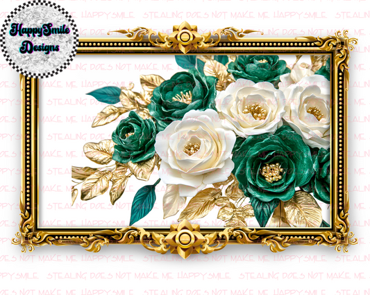 Framed in Gold PNG