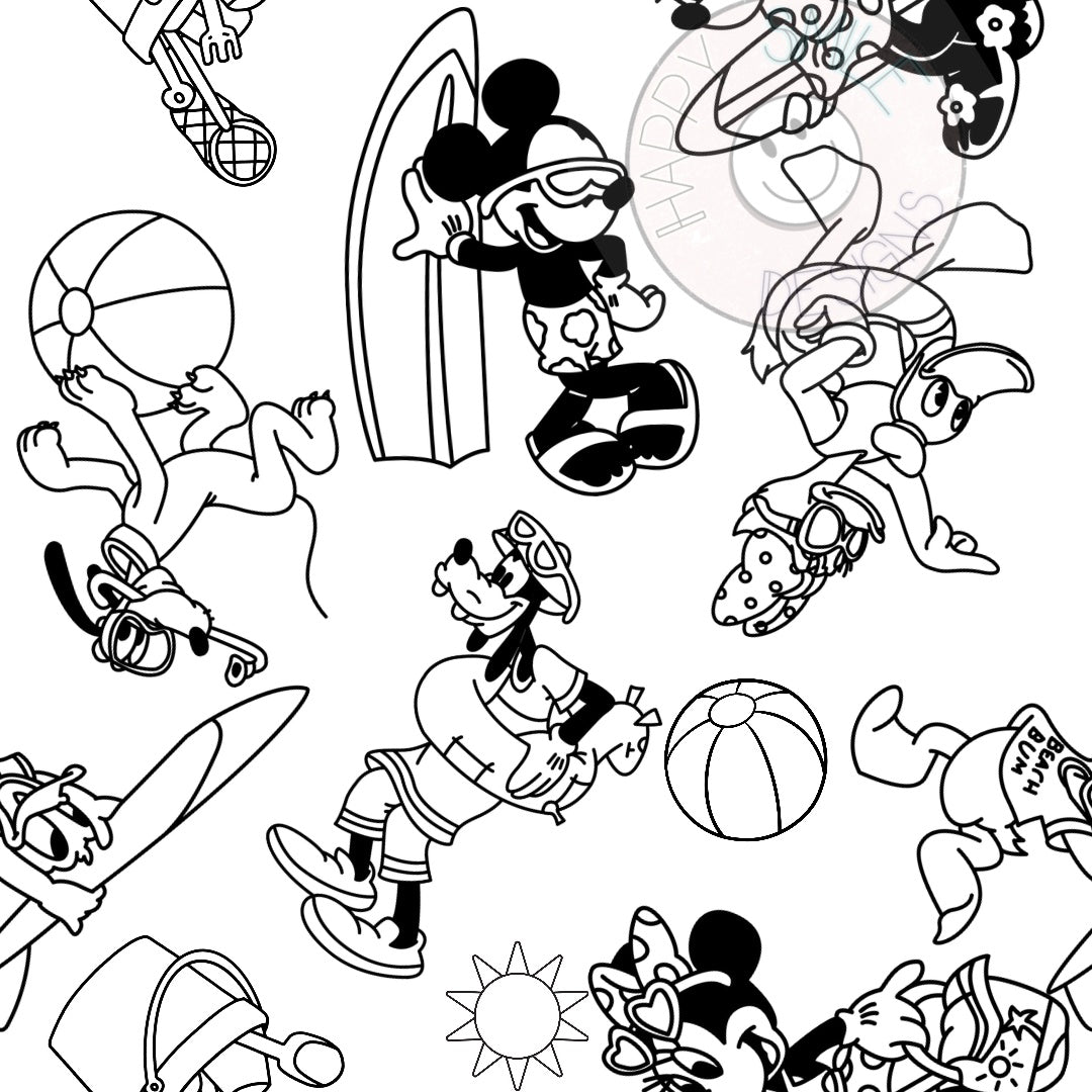 Color Me Mouse Friends