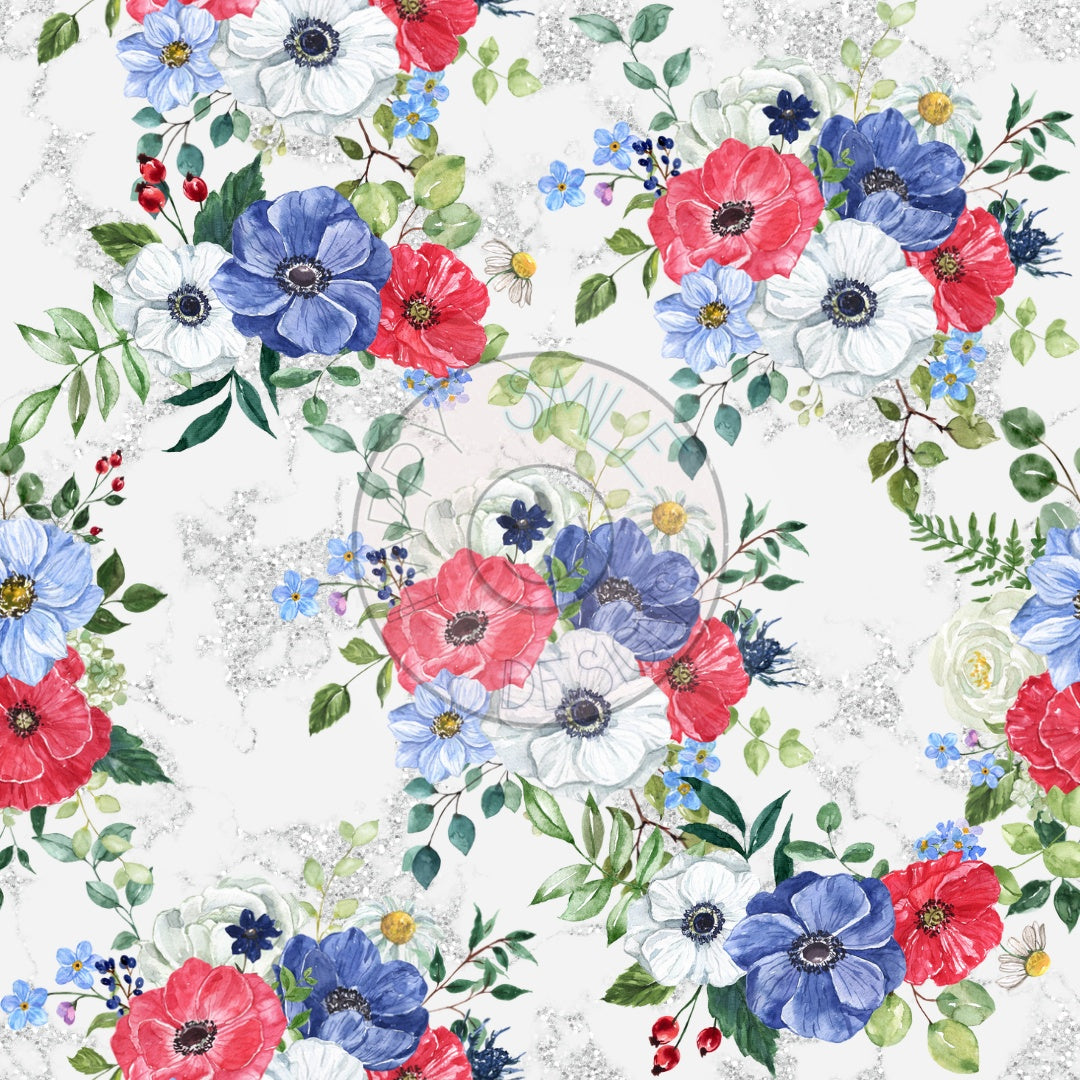 RWB florals - variants