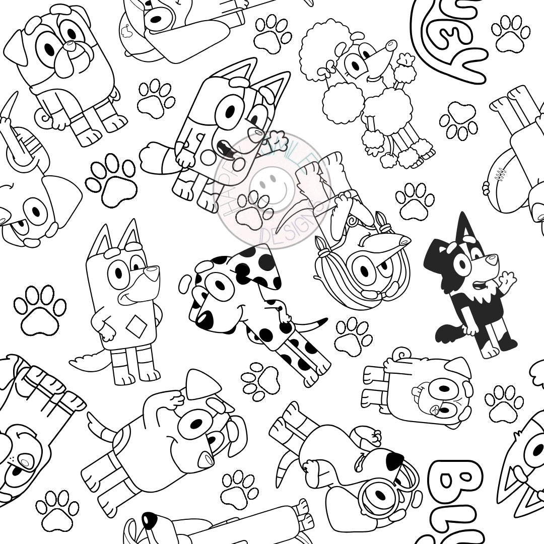 Color Me Aussie Friends – HappySmile Designs