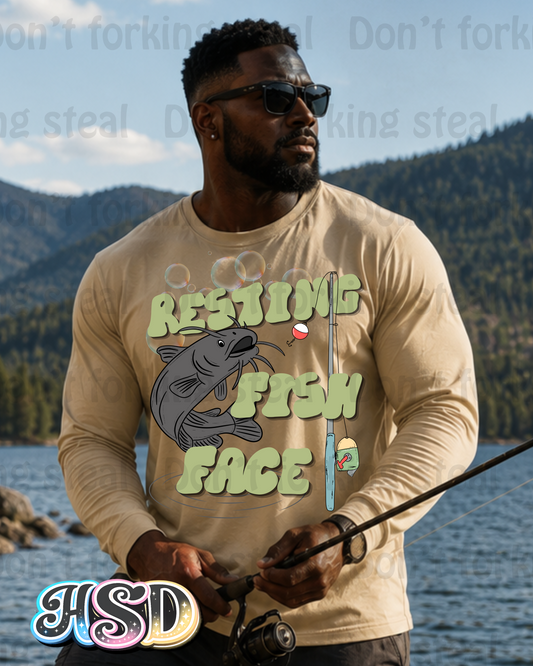 Resting Fish Face PNG