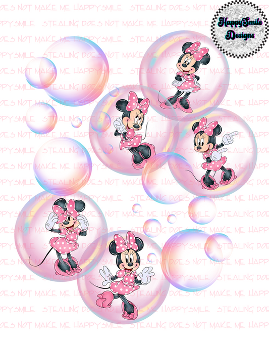Minnie Bubbles PNG