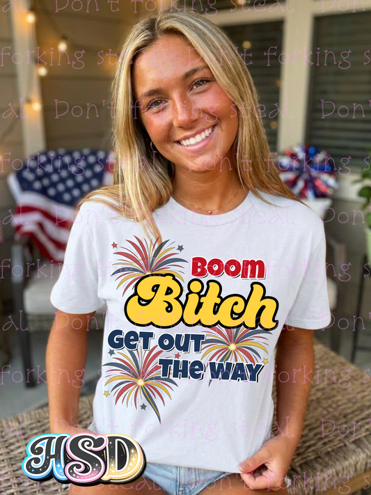 Boom Bitch PNG