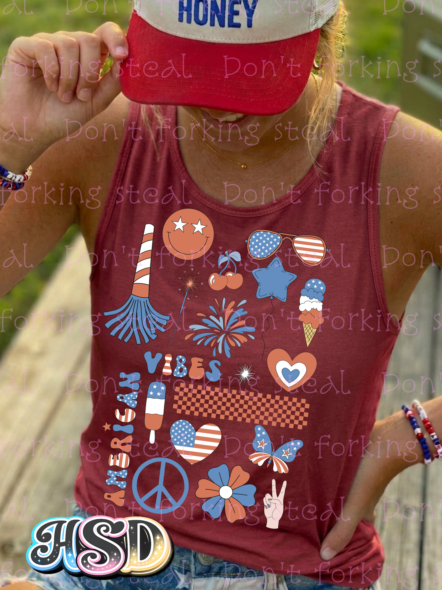 Firecracker Vibes Collection PNG Variants