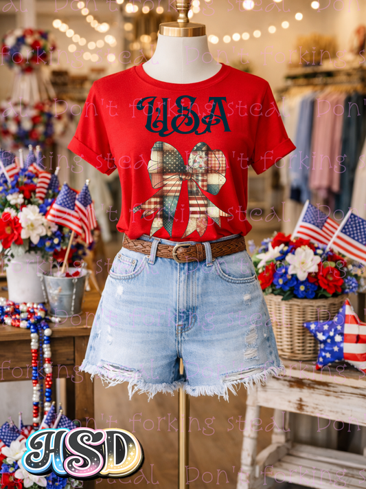 Patchwork Pretty USA PNG